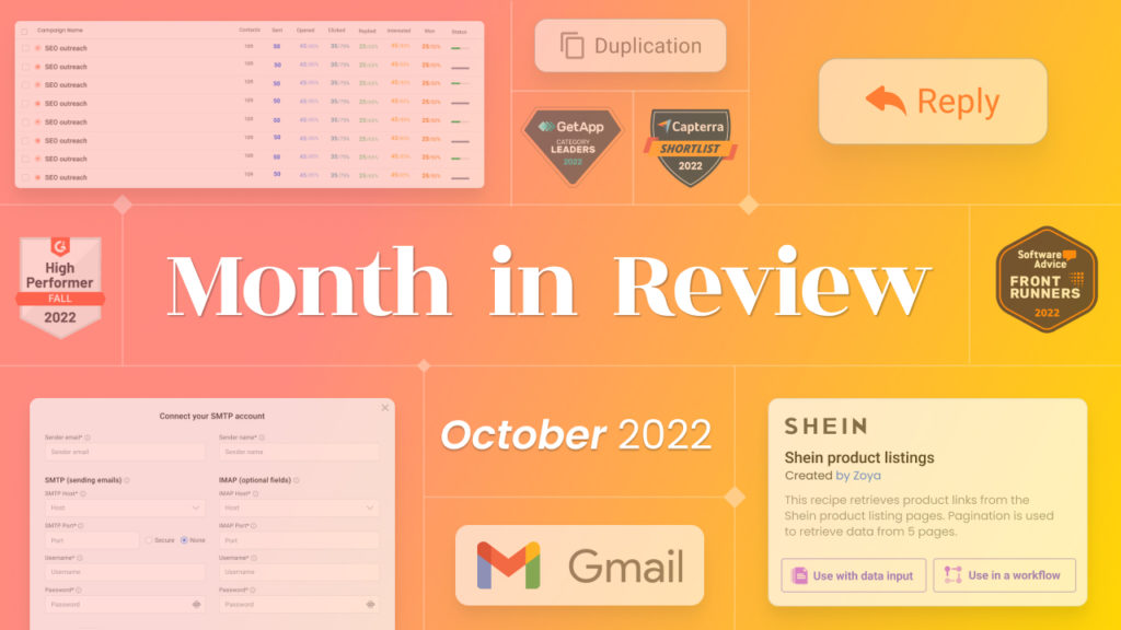 month in review at Hexact