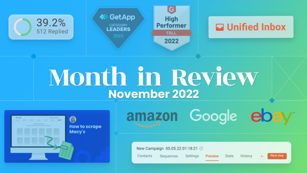 Month in review November 2022