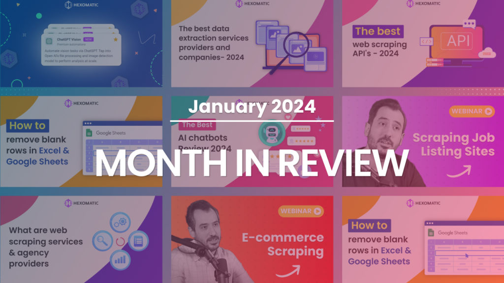 Month in review